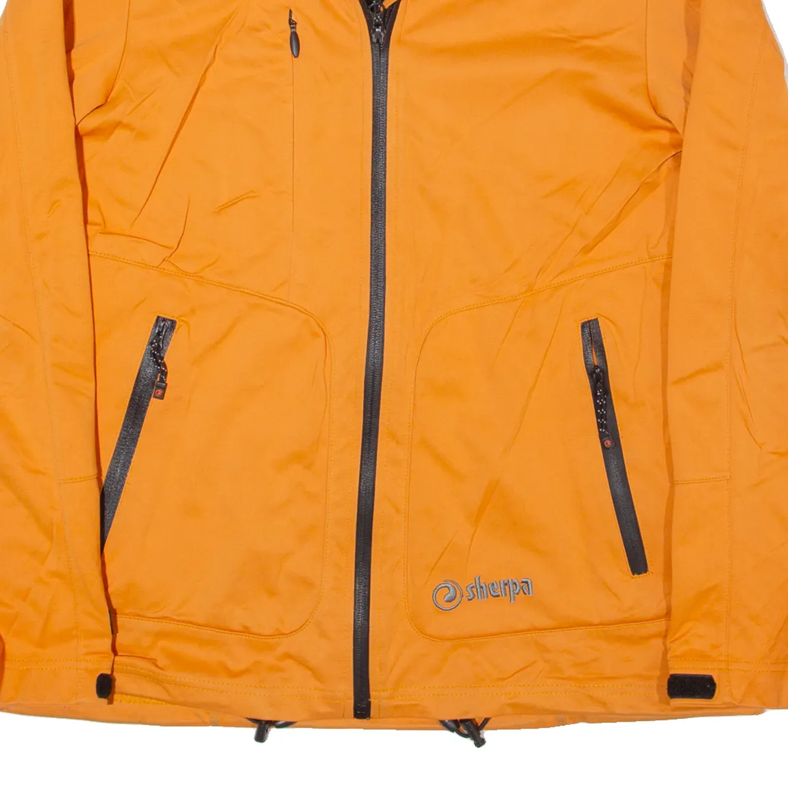 SHERPA Boys Rain Jacket Orange L