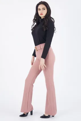 SNS Sense Powder Belted Lycra Ribbed Velvet Pants - Vilvoorde