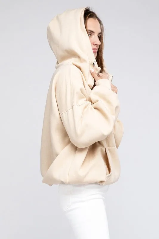 TEEK - Stitched Elastic Hem Hoodie
