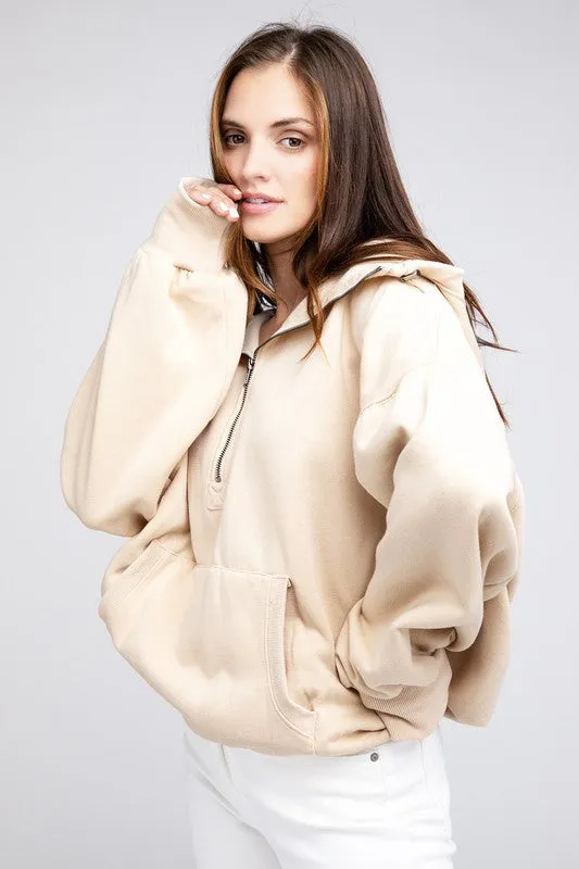 TEEK - Stitched Elastic Hem Hoodie