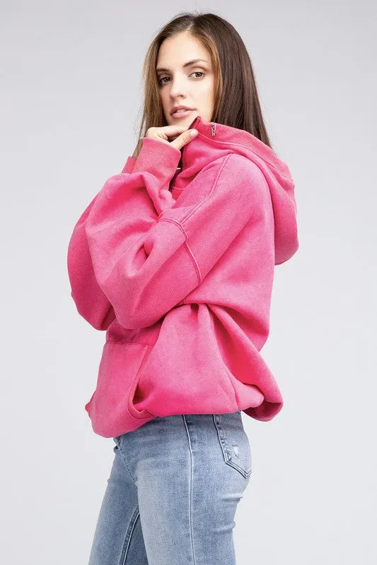 TEEK - Stitched Elastic Hem Hoodie