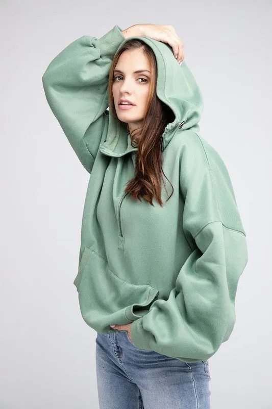 TEEK - Stitched Elastic Hem Hoodie