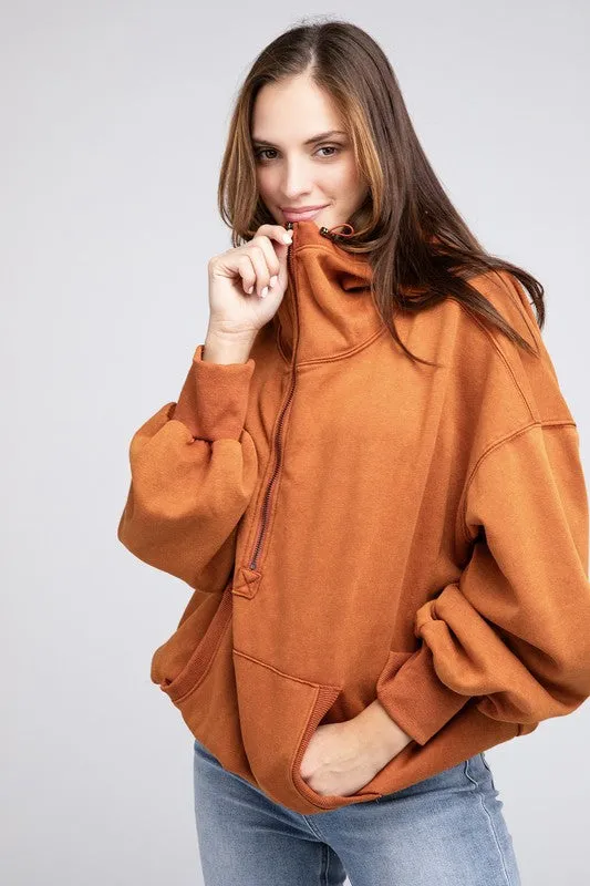 TEEK - Stitched Elastic Hem Hoodie