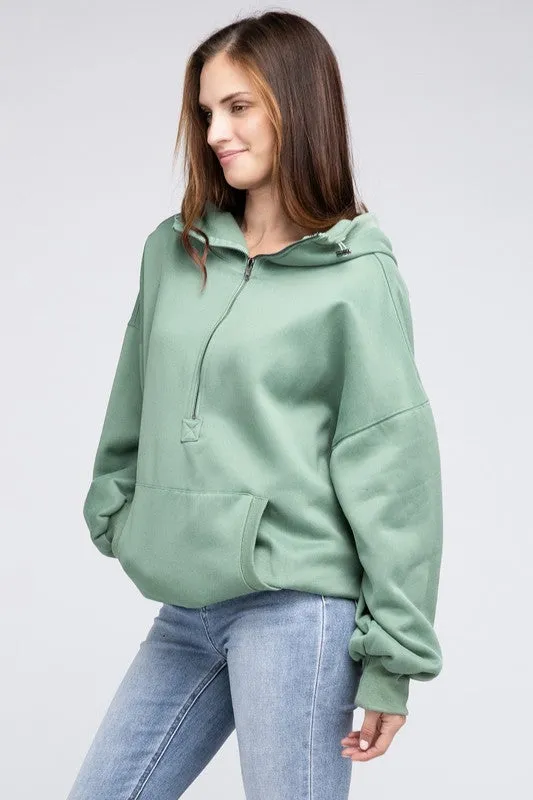 TEEK - Stitched Elastic Hem Hoodie