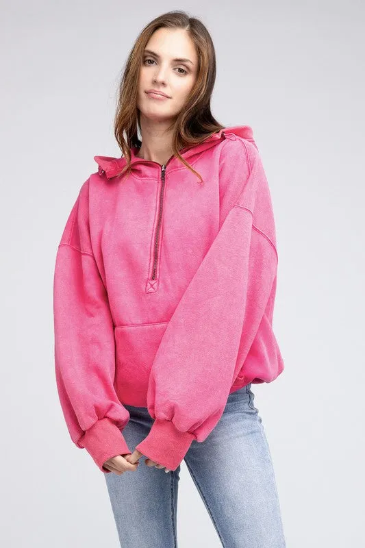TEEK - Stitched Elastic Hem Hoodie