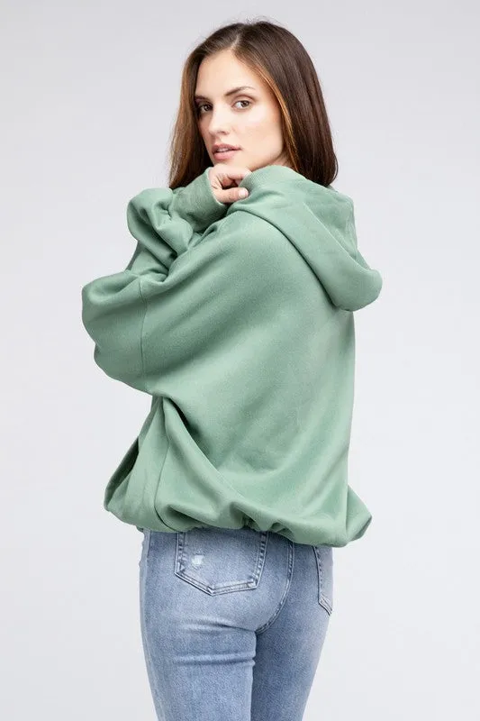 TEEK - Stitched Elastic Hem Hoodie