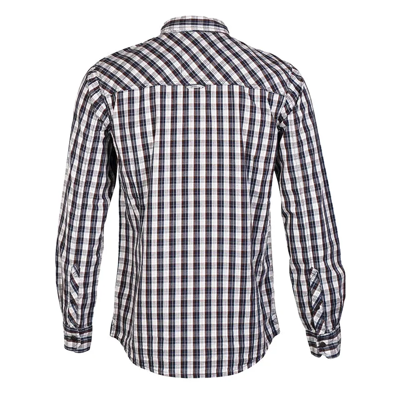 Tokyo Laundry Abingdon Brown Long Sleeved Shirt