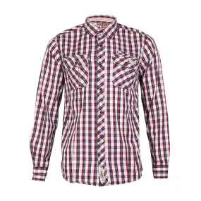 Tokyo Laundry Abingdon Red Long Sleeved Shirt