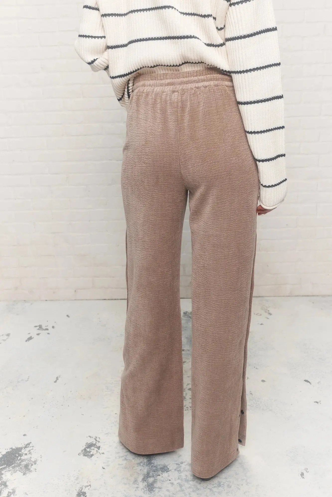 Tom | Pantalon corduroy brun