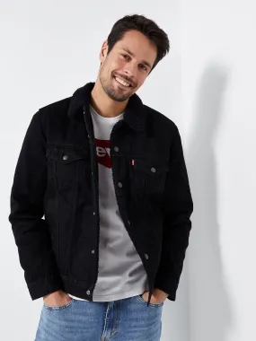 Type 3 Sherpa Jacket Berk Sherpa Blk Xxl