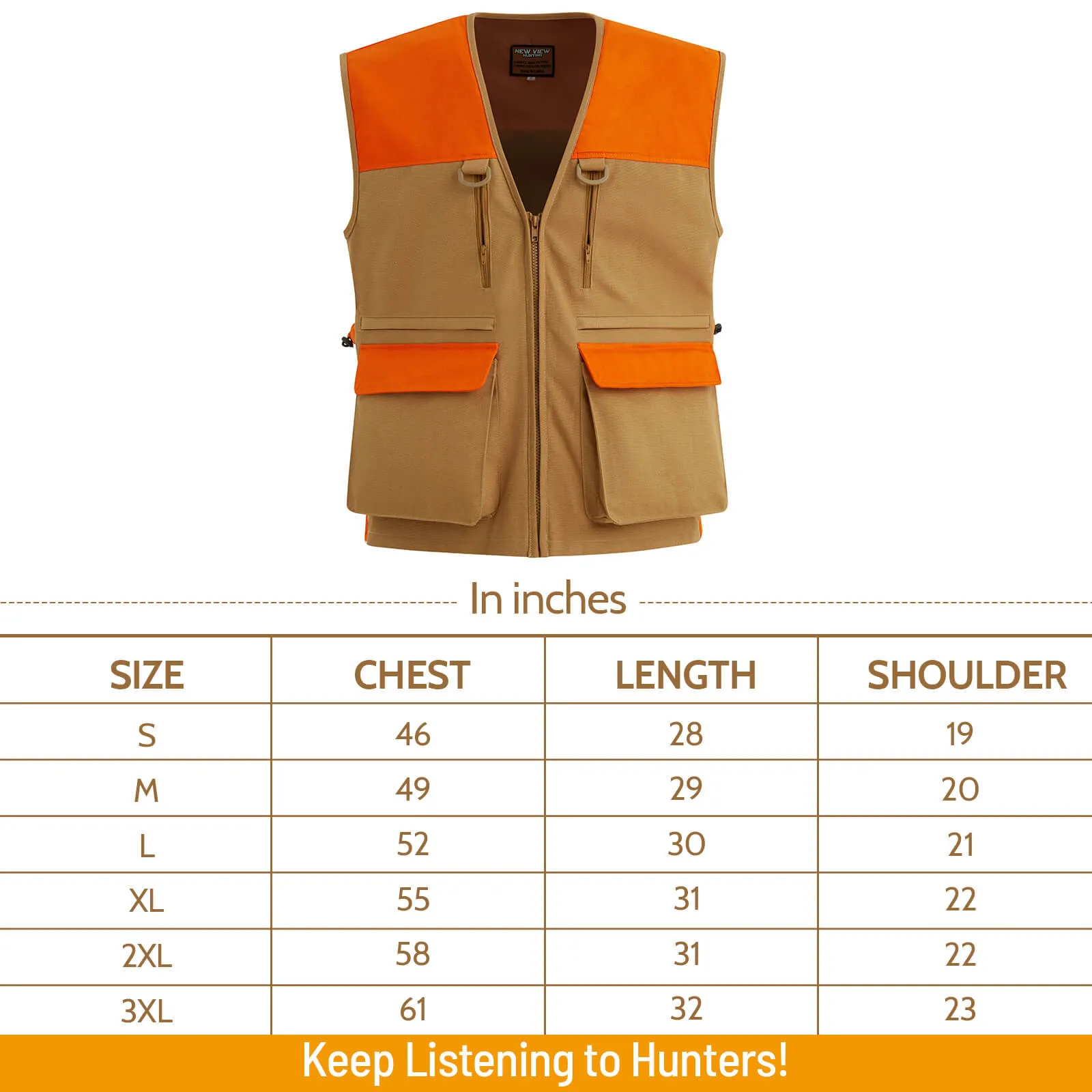 Upland Hunting Vest for Men, Bird Hunting Clothes