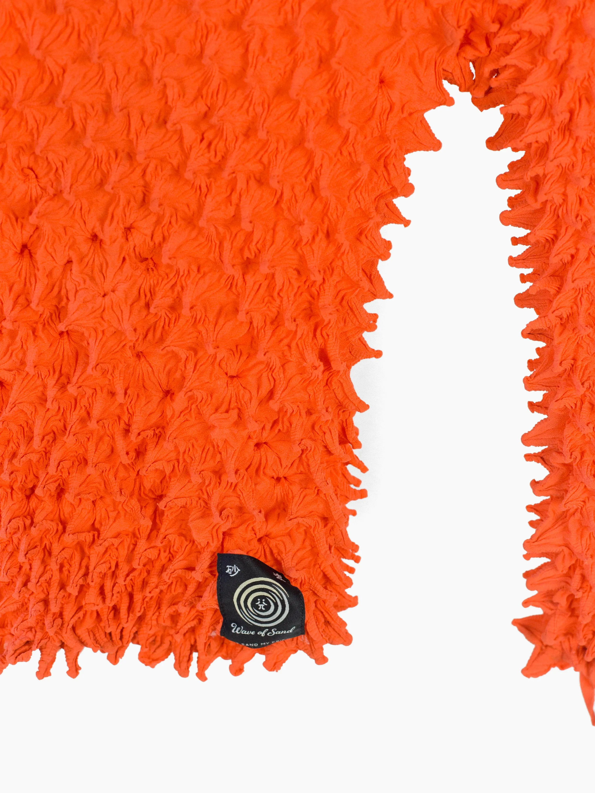 Wave of Sand AW22 Hooded Shibori Sun Top
