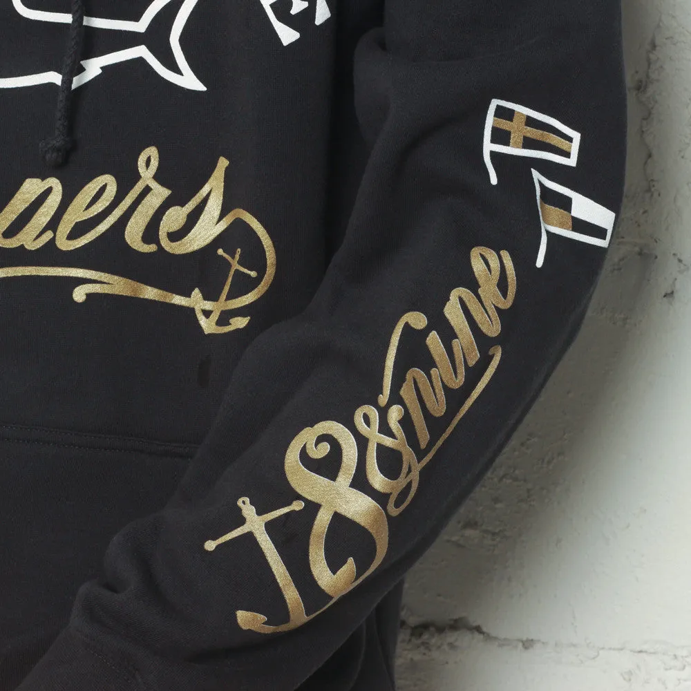 Yopper Club Hoodie Navy